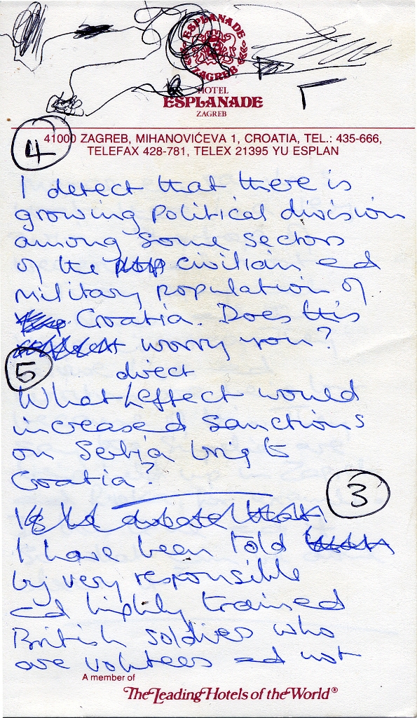 19911115 TUDJMAN Questions for the President INTERVIEW 02.jpg